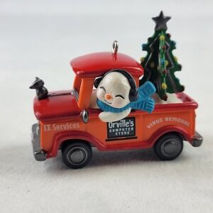 Hallmark Keepsake 2024 Holiday Parade Snowman IT Services Truck Ornament QXR8101